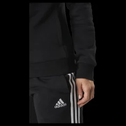 Sale adidas Essentials Hoodie Black / White Svart