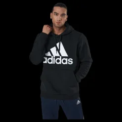 adidas Essentials Hoodie Black / White Vit och Svart Online