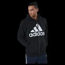 adidas Essentials Hoodie Black / White Vit och Svart Online