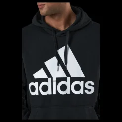 adidas Essentials Hoodie Black / White Vit och Svart Online
