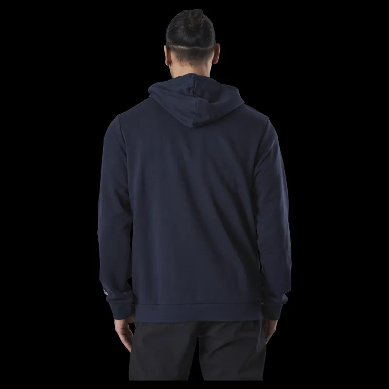 Clearance adidas Essentials Hoodie Legend Ink / White Blå