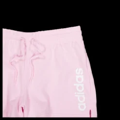 adidas Essentials Linear French Terry Shorts Clear Pink / White Lila Best