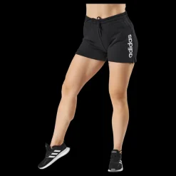 adidas Essentials Linear French Terry Shorts Black / White Svart Online