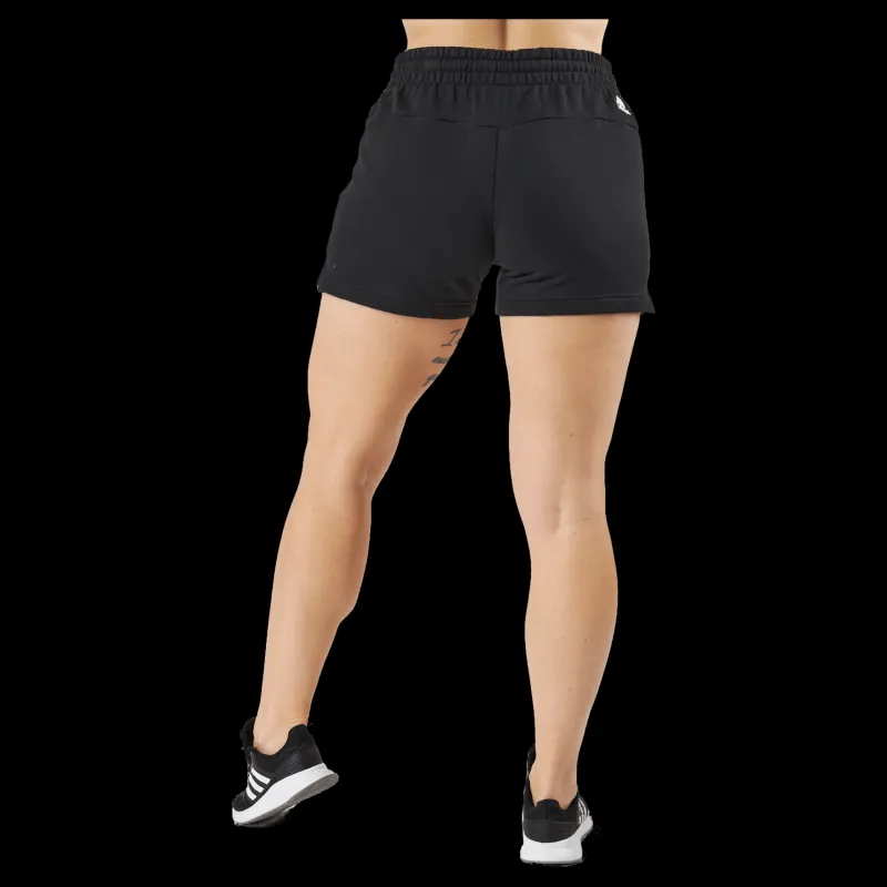 adidas Essentials Linear French Terry Shorts Black / White Svart Online