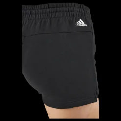 adidas Essentials Linear French Terry Shorts Black / White Svart Online