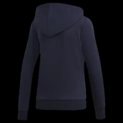 Clearance adidas Essentials Linear Full Zip Hoodie Legend Ink / White Blå