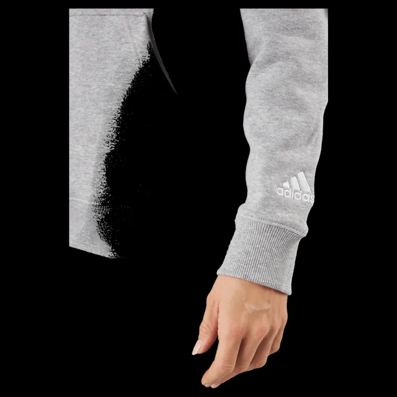 Discount adidas Essentials Linear Hoodie Medium Grey Heather Grå