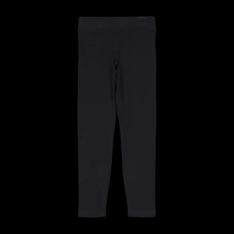 adidas Essentials Linear Logo Cotton Leggings Black Svart Hot