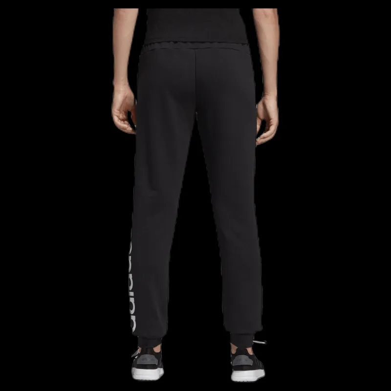 adidas Essentials Linear Pant Black / White Svart New