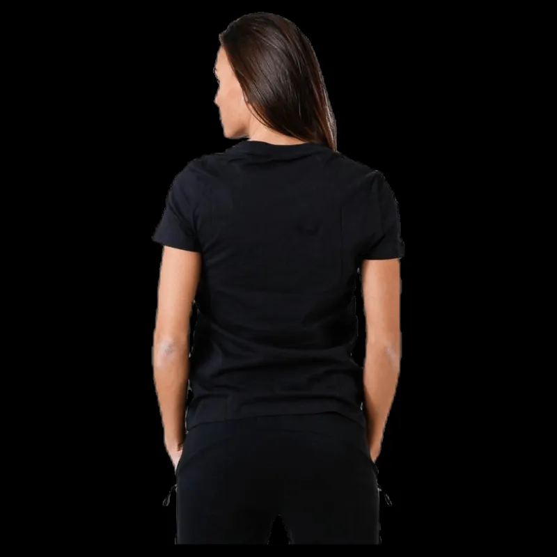 adidas Essentials Linear Slim Tee Black / White Svart