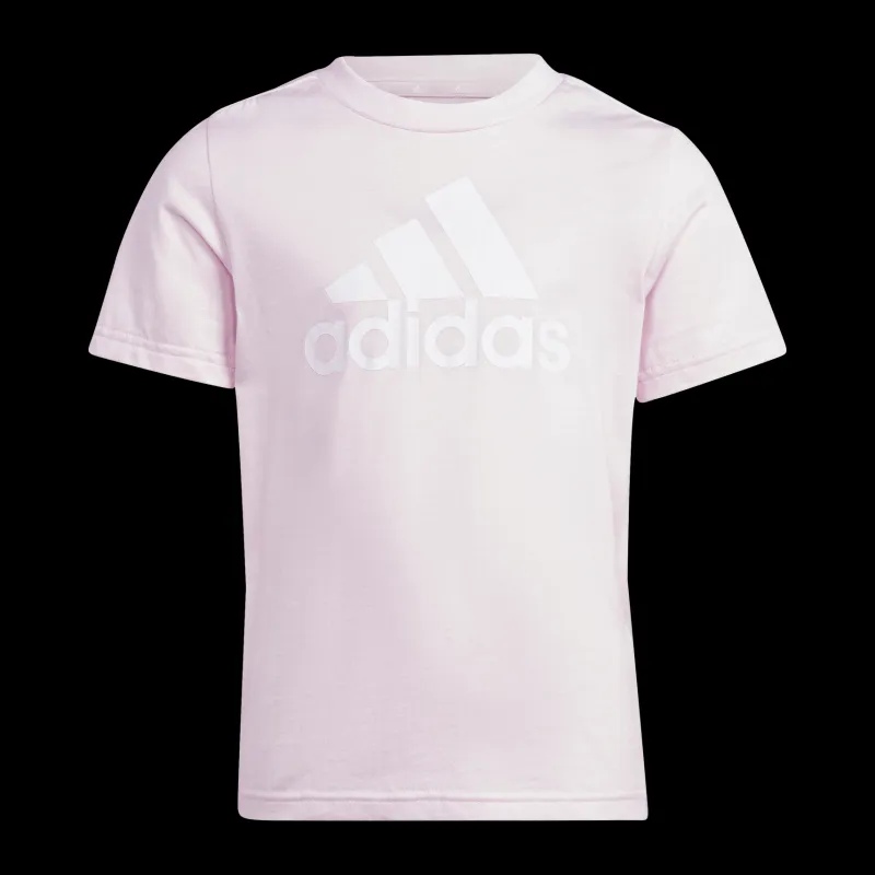 New adidas Essentials Logo T-Shirt Pink Rosa