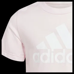 New adidas Essentials Logo T-Shirt Pink Rosa
