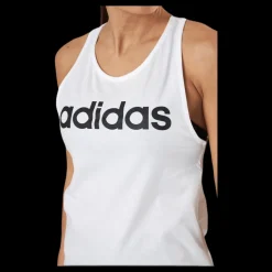 adidas Essentials Loose Tank Top White / Black Vit Hot