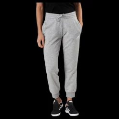 Hot adidas Essentials Regular Tapered Cuffed 7/8 Pant Medium Grey Heather / White Grå