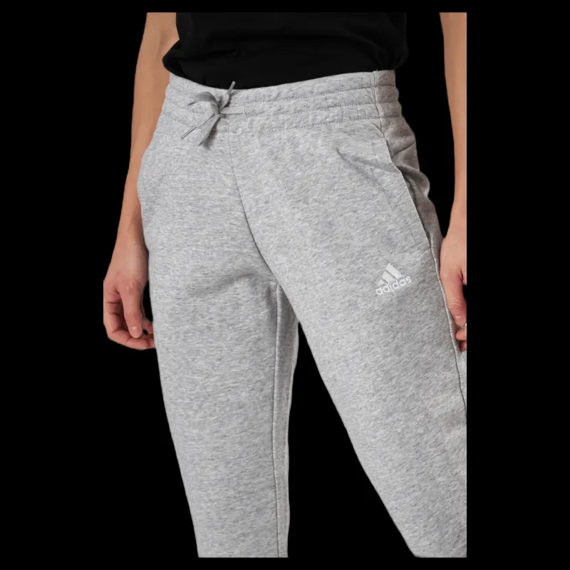 Hot adidas Essentials Regular Tapered Cuffed 7/8 Pant Medium Grey Heather / White Grå