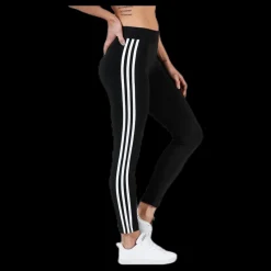 Discount adidas Essentials 3S Tight Black / White Svart