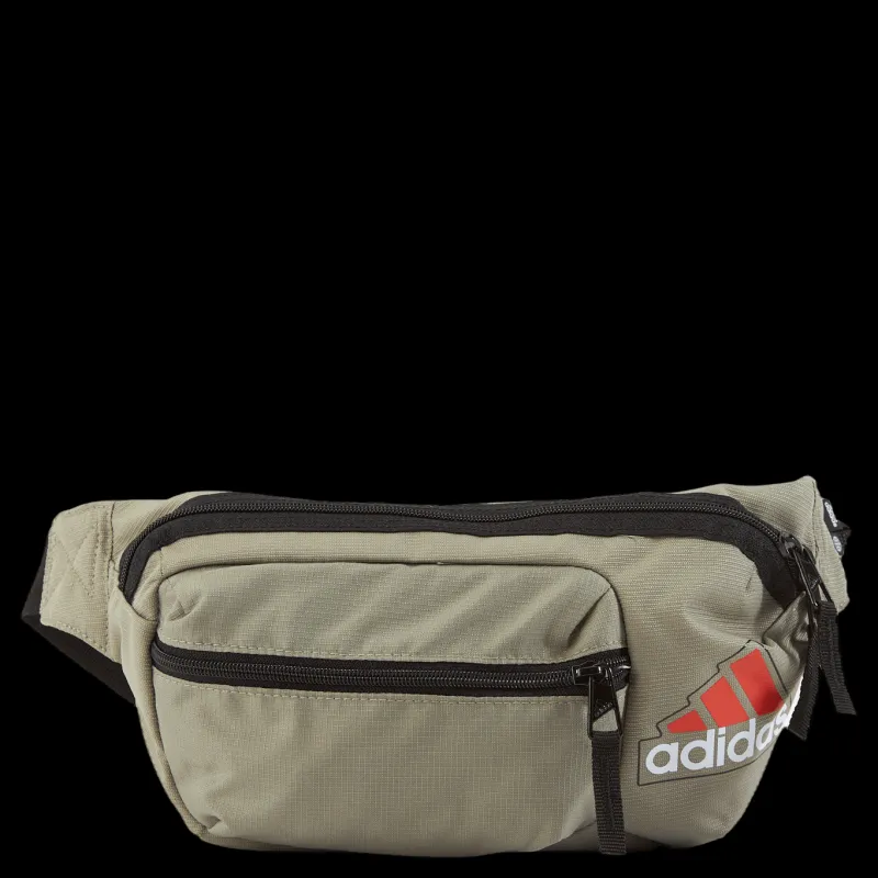 Discount adidas Essentials Seasonal Waist Bag Silpeb/White/Prered Flerfärgad