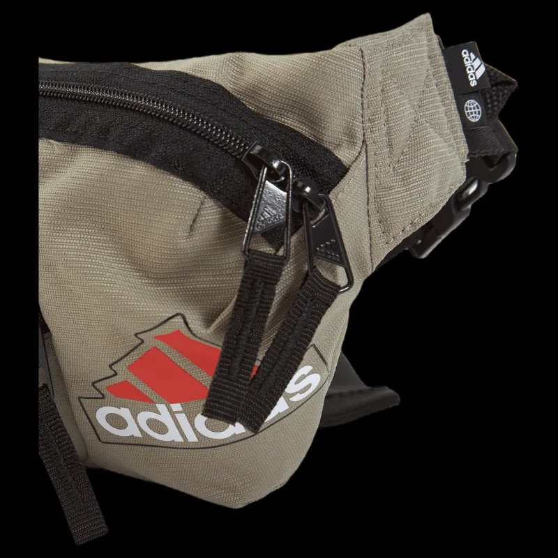 Discount adidas Essentials Seasonal Waist Bag Silpeb/White/Prered Flerfärgad