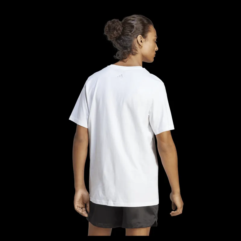 Best adidas Essentials Single Jersey Big Logo T-Shirt White Vit