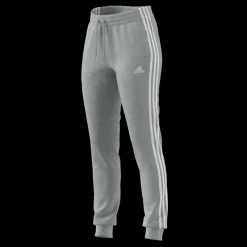 Online adidas Essentials Single Jersey 3-Stripes Joggers Medium Grey Heather / White Grå och Vit