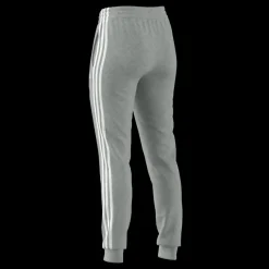 Online adidas Essentials Single Jersey 3-Stripes Joggers Medium Grey Heather / White Grå och Vit