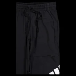 adidas Essentials Single Jersey Tapered Badge of Sport Joggers Black Svart Sale