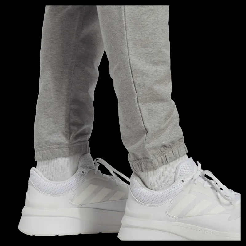 Hot adidas Essentials Single Jersey Tapered Badge of Sport Joggers Grey Grå
