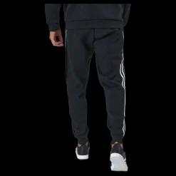 New adidas Essentials Slim 3 Stripes Pants Black / White Svart