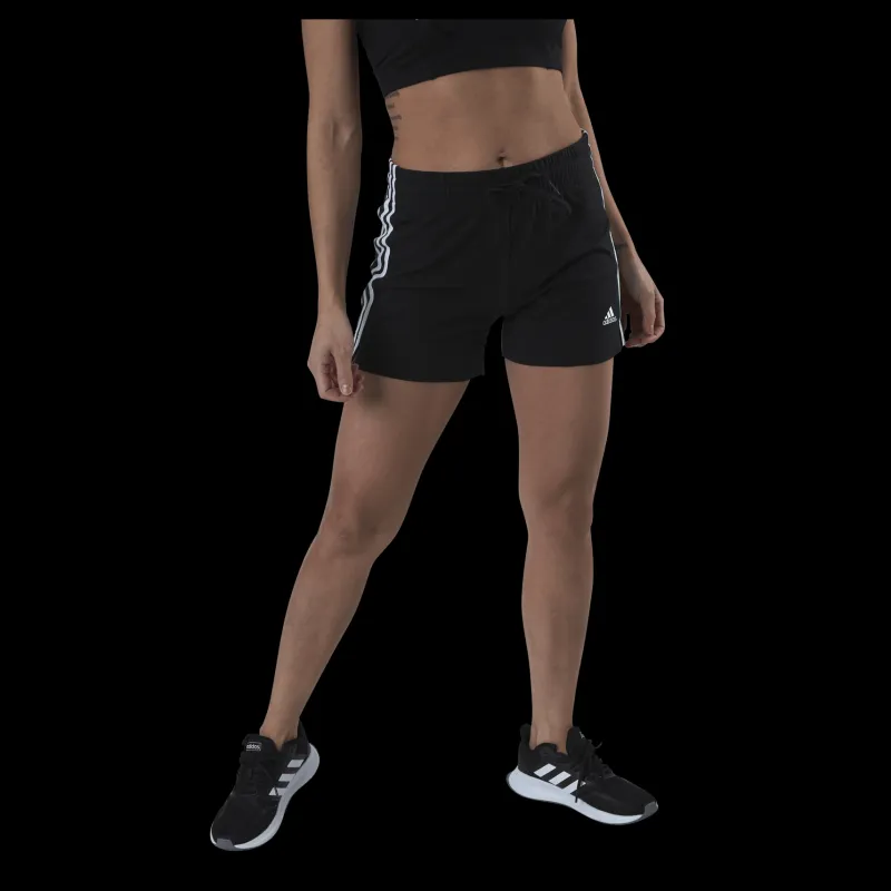 adidas Essentials Slim Shorts Black / White Svart