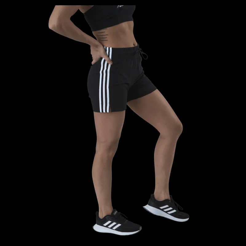 adidas Essentials Slim Shorts Black / White Svart