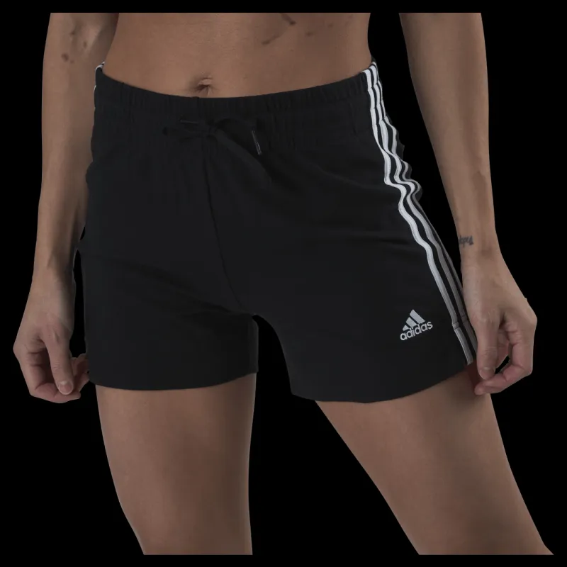 adidas Essentials Slim Shorts Black / White Svart
