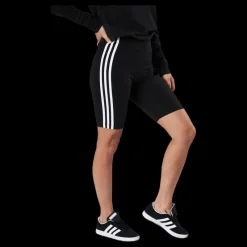 adidas Essentials 3-Stripes Bike Shorts Black / White Svart Online