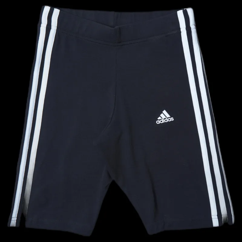 adidas Essentials 3-Stripes Bike Shorts Black / White Svart Online