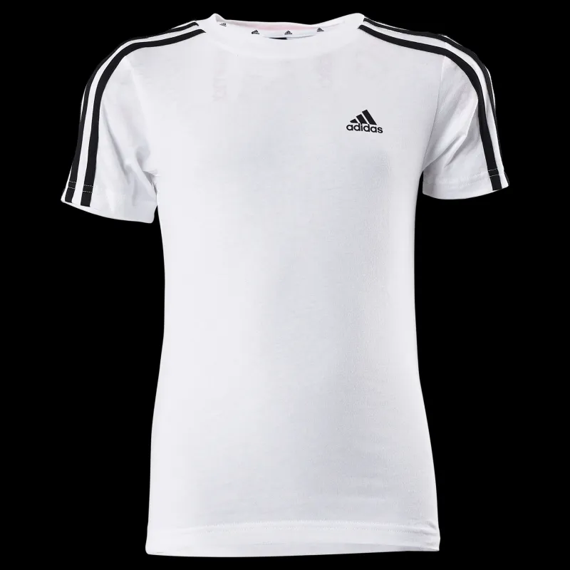 adidas Essentials 3-Stripes Cotton T-Shirt White Vit Discount