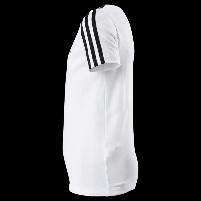 adidas Essentials 3-Stripes Cotton T-Shirt White Vit Discount