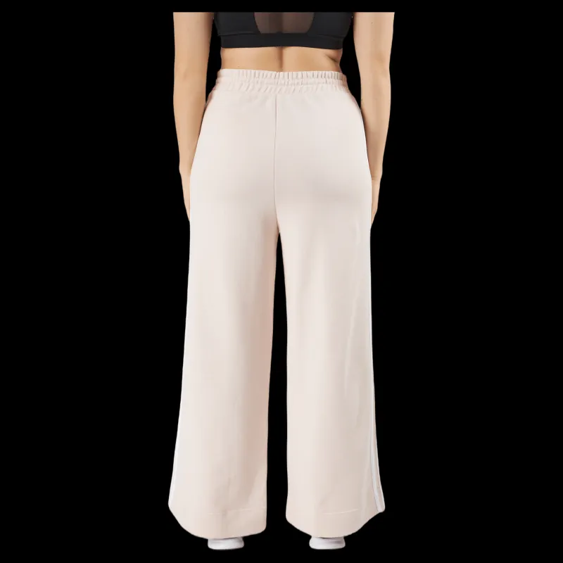 Sale adidas Essentials 3-Stripes French Terry Wide Joggers Wonqua/White Vit