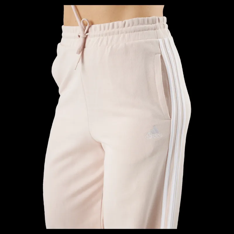Sale adidas Essentials 3-Stripes French Terry Wide Joggers Wonqua/White Vit