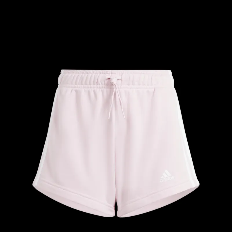 adidas Essentials 3-Stripes Shorts Clear Pink / White Vit Hot