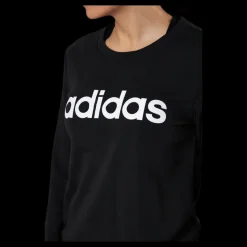 adidas Essentials Sweatshirt Black / White Svart Hot