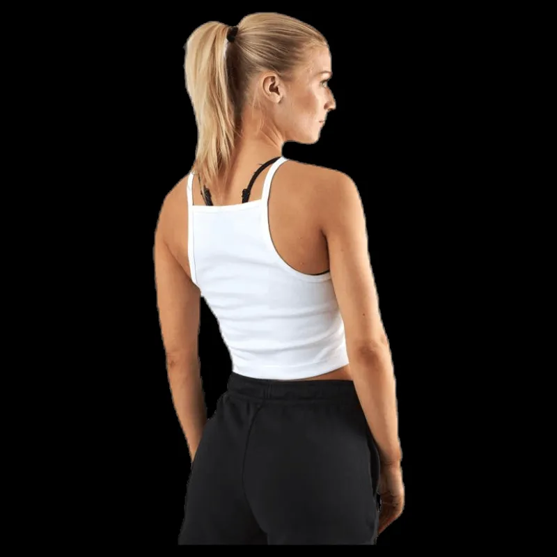 Online Nike Essntl Tank White/Black Vit