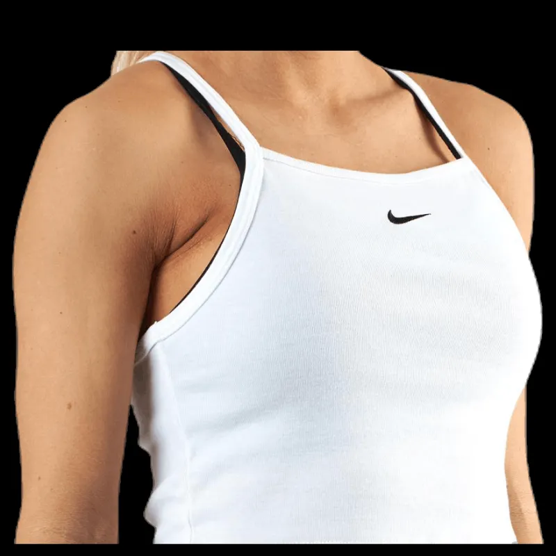 Online Nike Essntl Tank White/Black Vit
