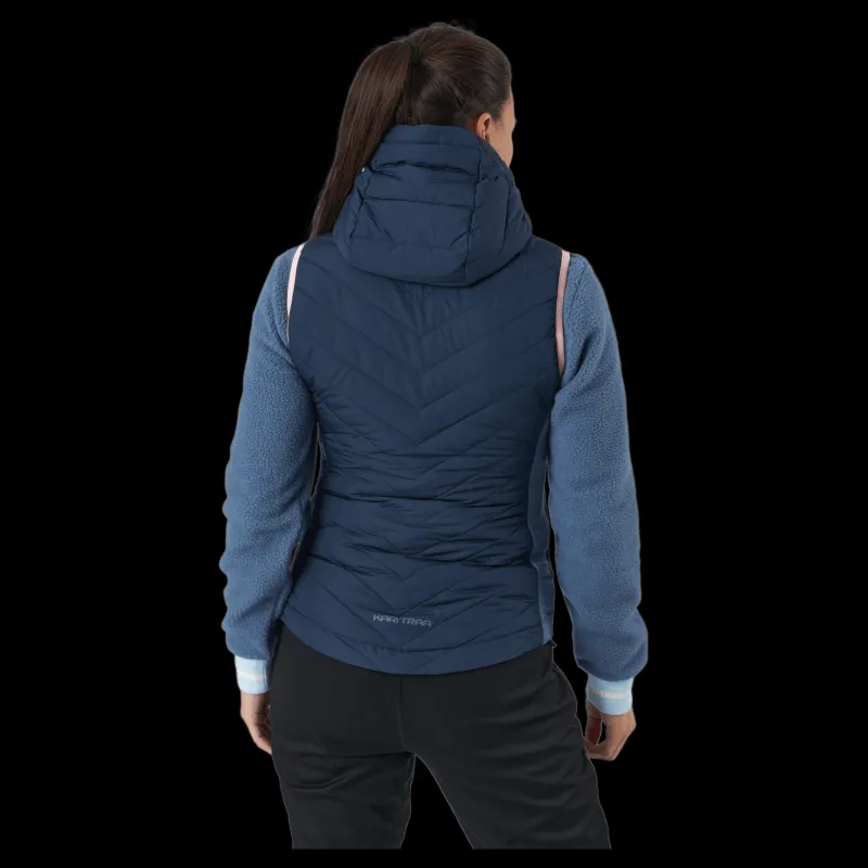 Discount Kari Traa Eva Down Vest Marin Blå