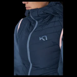 Discount Kari Traa Eva Down Vest Marin Blå
