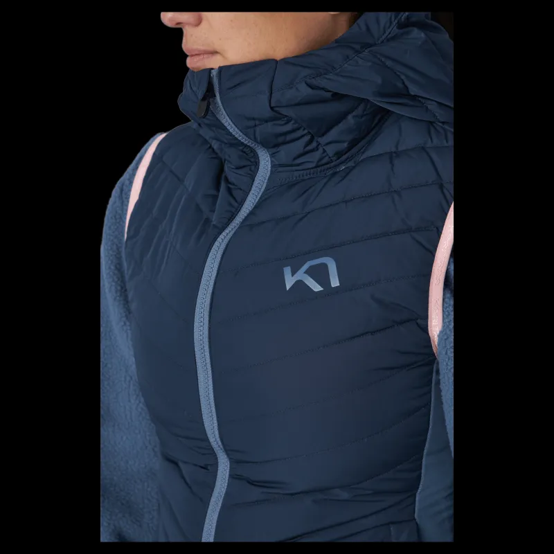 Discount Kari Traa Eva Down Vest Marin Blå