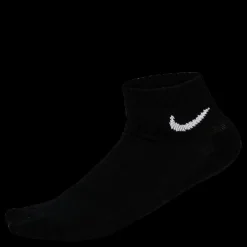 Nike Everyday Cushioned Training Ankle Socks (3 Pairs) BLACK/WHITE Svart Hot