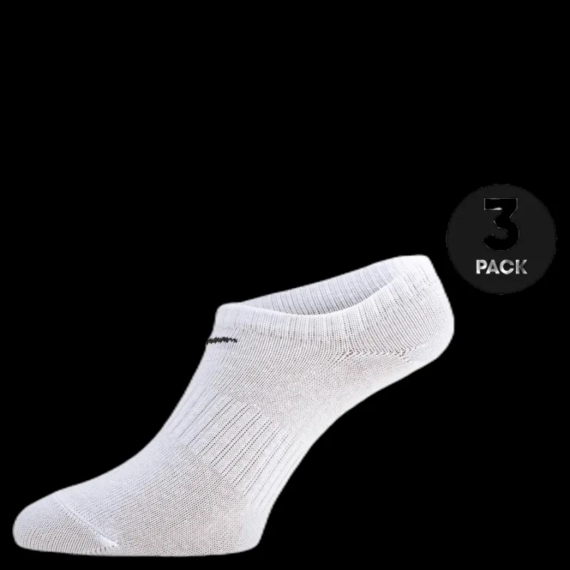 Online Nike Everyday Lightweight Training No-Show Socks (3 Pairs) WHITE/BLACK Vit