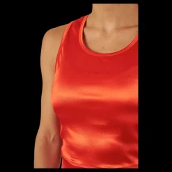 BOW19 Evy Tank Top Red Metallic Flerfärgad Hot