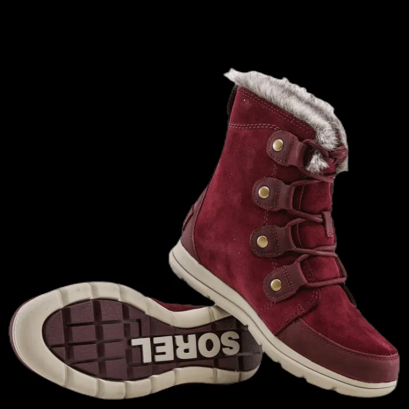Clearance Sorel Explorer Joan Red Röd