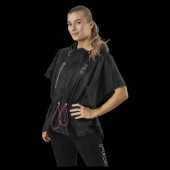 Sale Fila Eydie Wind Poncho Black Svart