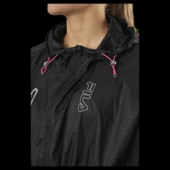 Sale Fila Eydie Wind Poncho Black Svart